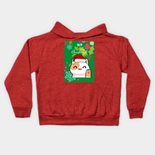 Meowie Christmas Kids Hoodie